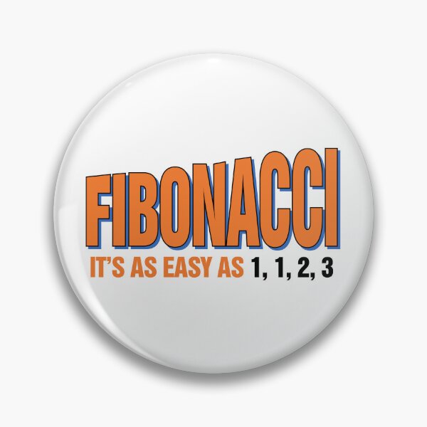 Item preview, Fibonacci It's As Easy As 1, 1, 2, 3 designed and sold by ScienceCorner.