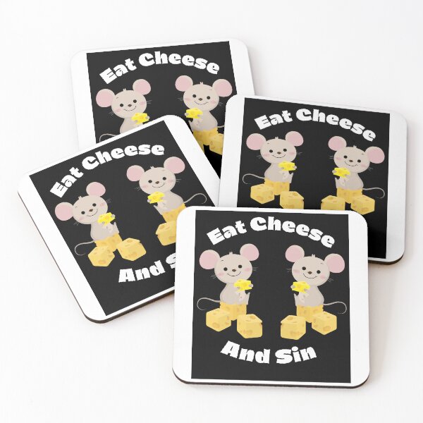 Item preview, Eat Cheese And Sin designed and sold by Mateusz Bachanek.