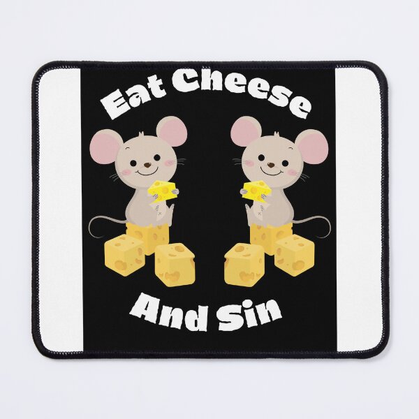 Item preview, Eat Cheese And Sin designed and sold by Mateusz Bachanek.
