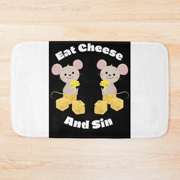 Item preview, Eat Cheese And Sin designed and sold by Mateusz Bachanek.