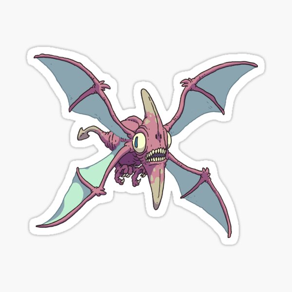 flying monster Sticker