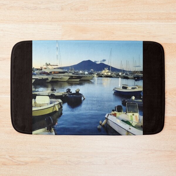 Item preview, Sunset View of Mount Vesuvius from the Port of Castellammare di Stabia designed and sold by EpicVistas.
