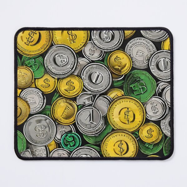 Item preview, MANIFEST WEALTH-Manifested Fortunes: Coins as Symbols of Abundance designed and sold by Eandbeyond.
