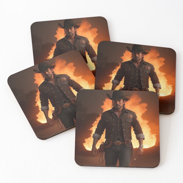 Item preview, Infernal Wrangler 2 - Demon Cowboy Art designed and sold by craftyblinders9.