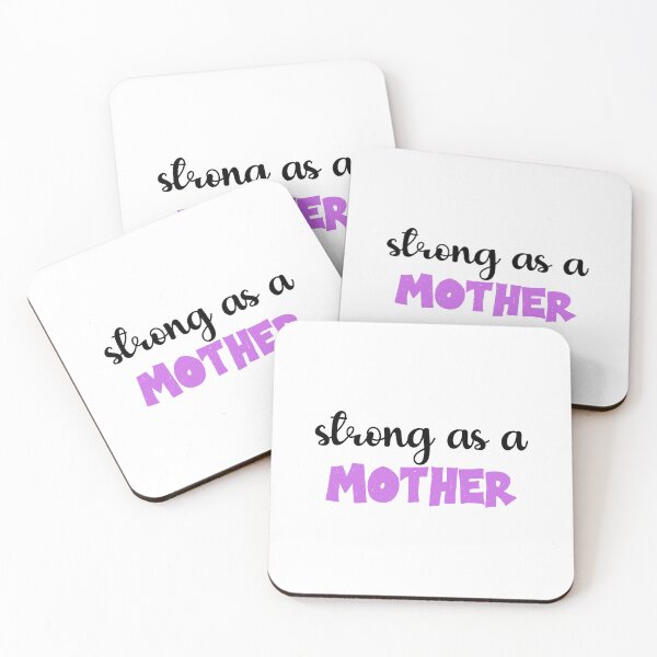 Item preview, Strong as a mother - Purple designed and sold by taffy-lemonade.