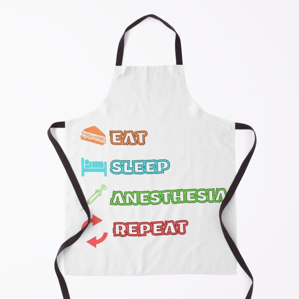 Item preview, Eat sleep anesthesia repeat designed and sold by lookvision.