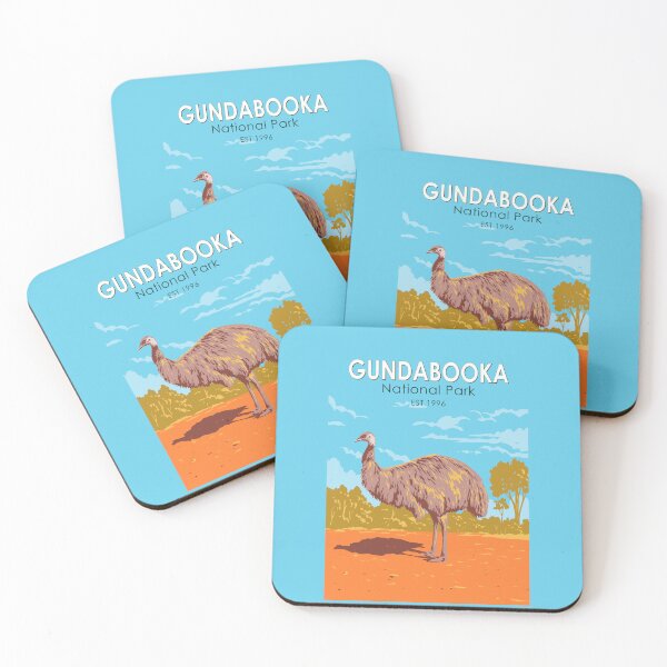 Item preview, Gundabooka National Park Australia Travel Art Vintage designed and sold by KrisSidDesigns.