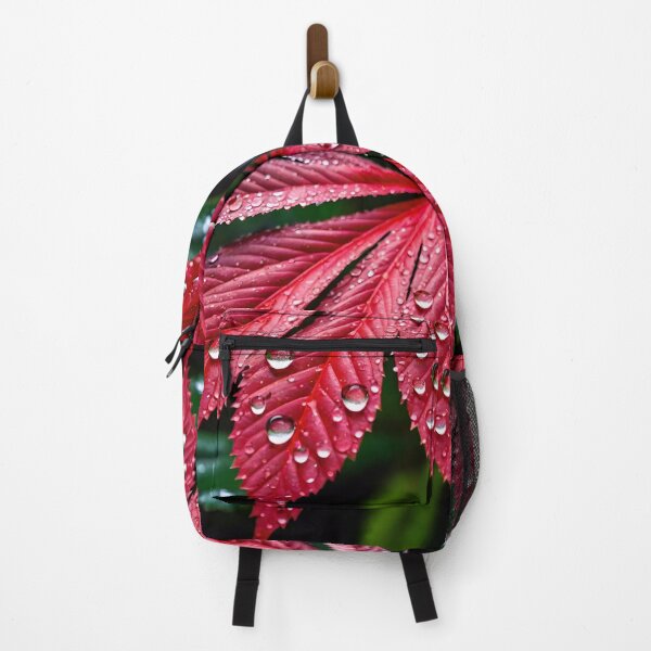 Item preview, Abstract Red Leaf Pattern designed and sold by TheArtOfPat.