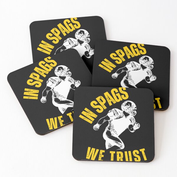 Item preview, In Spags We Trust Funny Kansas City Players Football American designed and sold by Miumed.