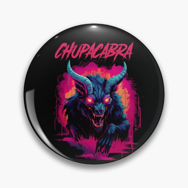 Item preview, Chupacabra - synthwave cyberpunk designed and sold by GlitchGrotesque.
