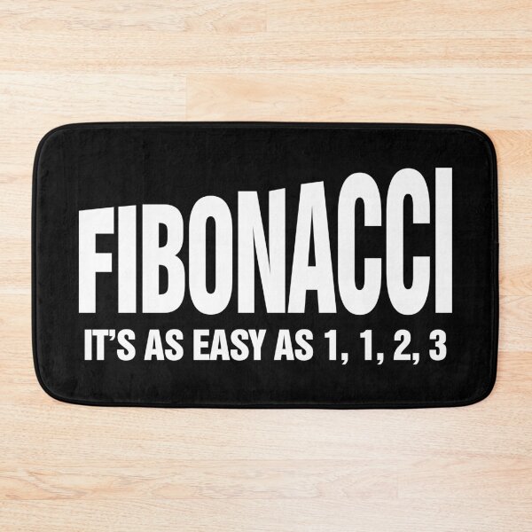 Item preview, Fibonacci It's As Easy As 1, 1, 2, 3 designed and sold by ScienceCorner.