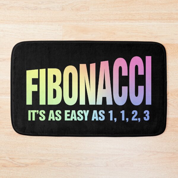 Item preview, Fibonacci It's As Easy As 1, 1, 2, 3 designed and sold by ScienceCorner.