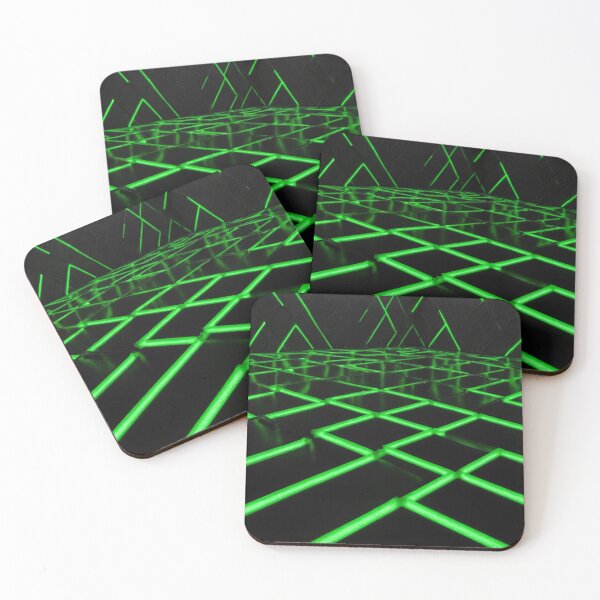 Item preview, Neon Green Dark Room Pattern designed and sold by Simplybe1.
