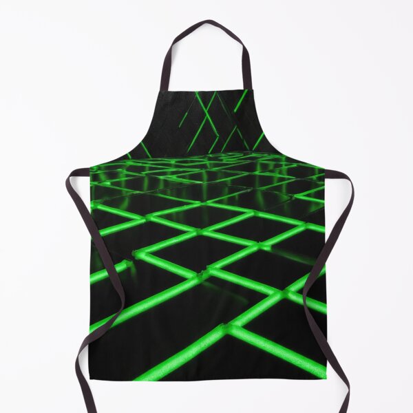 Aperçu de l'œuvre Modèle de pièce sombre vert néon créée et vendue par Simplybe1.