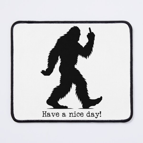 Item preview, Sasquatch with a Special Message for You designed and sold by digital-savant.