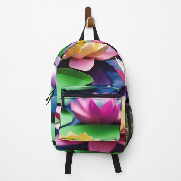 Item preview, Origami Art - Serene Ripples: Waterlilies Dancing on a Pond designed and sold by ArtfulFolds.