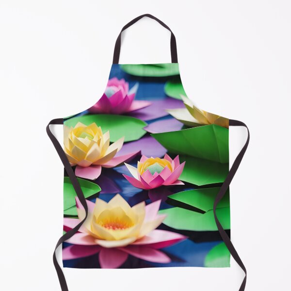 Item preview, Origami Art - Serene Ripples: Waterlilies Dancing on a Pond designed and sold by ArtfulFolds.