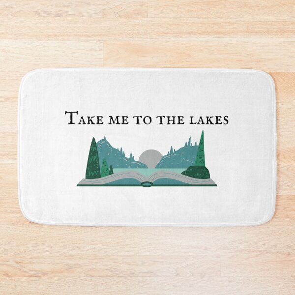 Item preview, Take me to the lakes sticker designed and sold by EnchantAtelier.