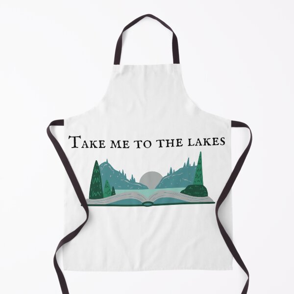 Item preview, Take me to the lakes sticker designed and sold by EnchantAtelier.
