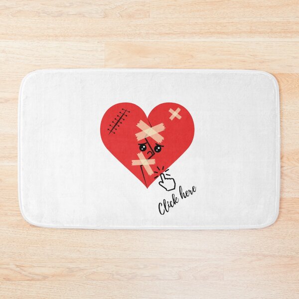 Item preview, Broken heart Click here designed and sold by ArtByHyla1.