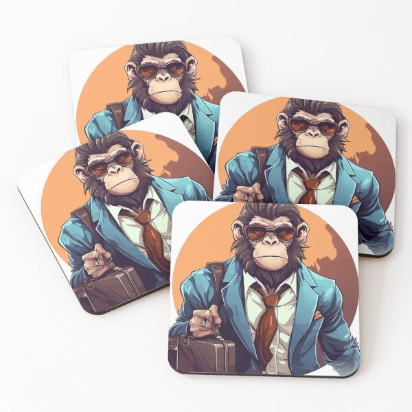 Item preview, Executive Primate: Boardroom Boss designed and sold by ChimpChic.