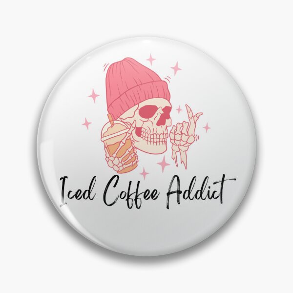 Item preview, Iced Coffee skeleton  designed and sold by BeadedCozyChic.