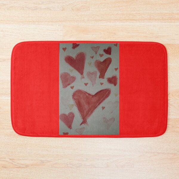 Item preview, Watercolor Hearts II mostly red large and small designed and sold by FoxGlove5.
