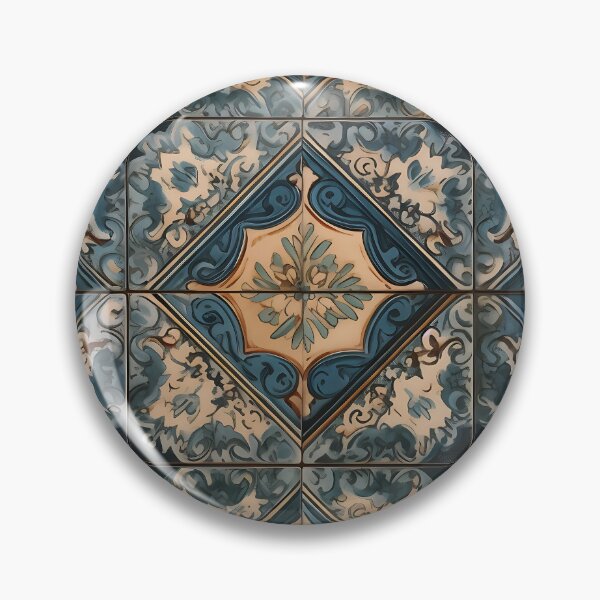 Item preview, blue antique pattern designed and sold by elegantpaterns.