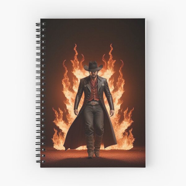 Item preview, Infernal Wrangler 7 - Demon Cowboy Art designed and sold by craftyblinders9.