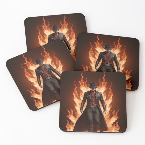 Item preview, Infernal Wrangler 7 - Demon Cowboy Art designed and sold by craftyblinders9.