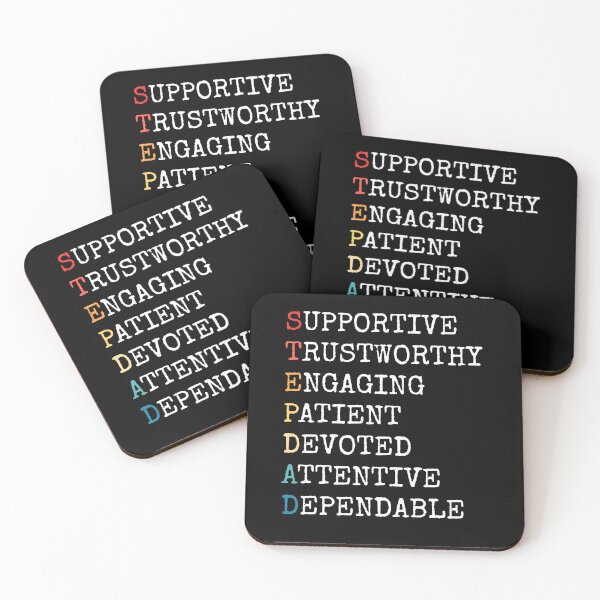 Item preview, Stepdad Acronym Stepfather Step Dad Family Father's Day designed and sold by lanynx design.