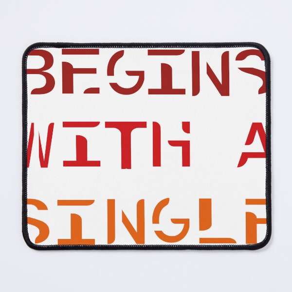 Item preview, SUCCES BEGINS WITH A SINGLE STEP designed and sold by ArtUnssDesigns.