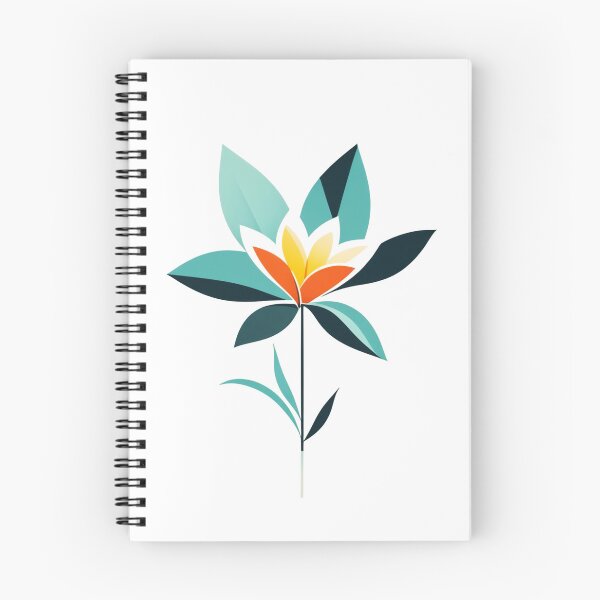 Item preview, Flower in minimal colors designed and sold by AD-Digital-Art.