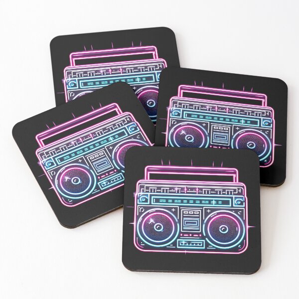 Item preview, Neon Boombox designed and sold by DianaSadGirl.