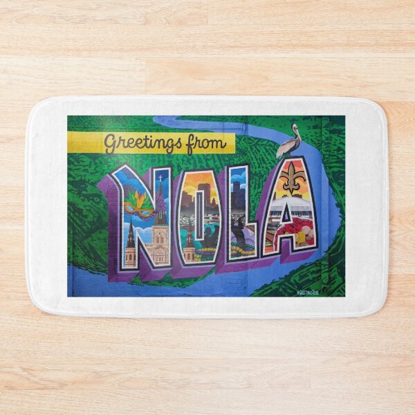 Item preview, Greetings from NOLA mural designed and sold by irishmurr.