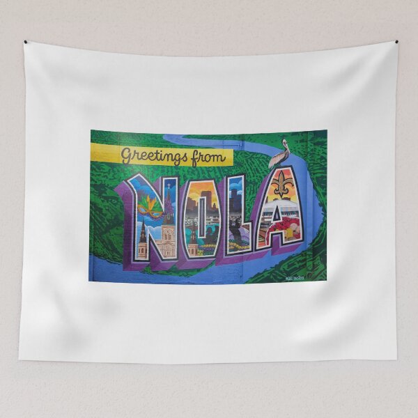 Item preview, Greetings from NOLA mural designed and sold by irishmurr.