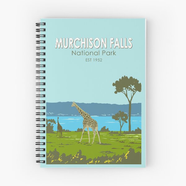 Item preview, Murchison Falls National Park Uganda Travel Art Vintage designed and sold by KrisSidDesigns.