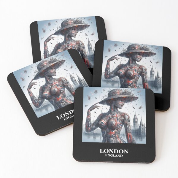Item preview, London - the world of cities as living beings in a magical realm. designed and sold by CitiesAsWomen.