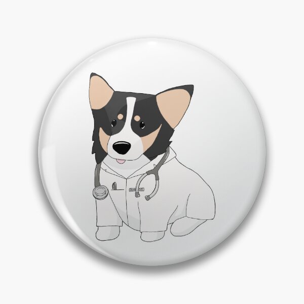 Item preview, Doctor Brunt Corgi designed and sold by KobiusDesigns.