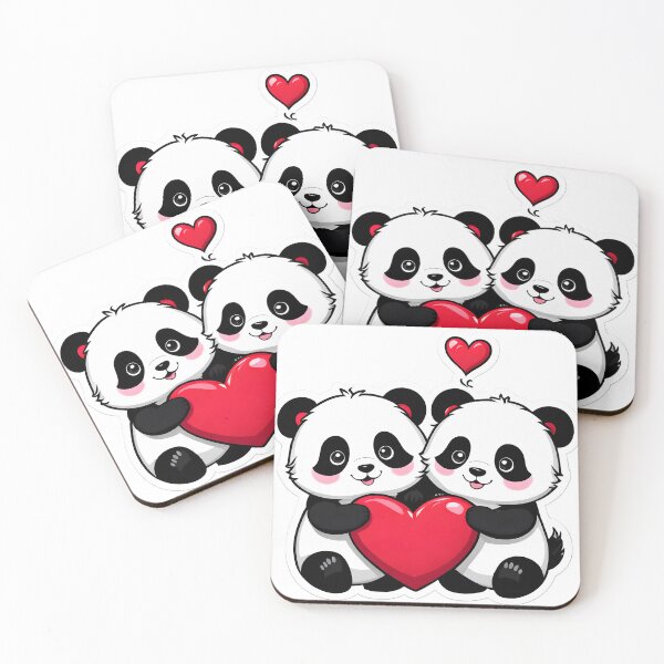 Item preview, Valentine panda I designed and sold by BelowHorizon.