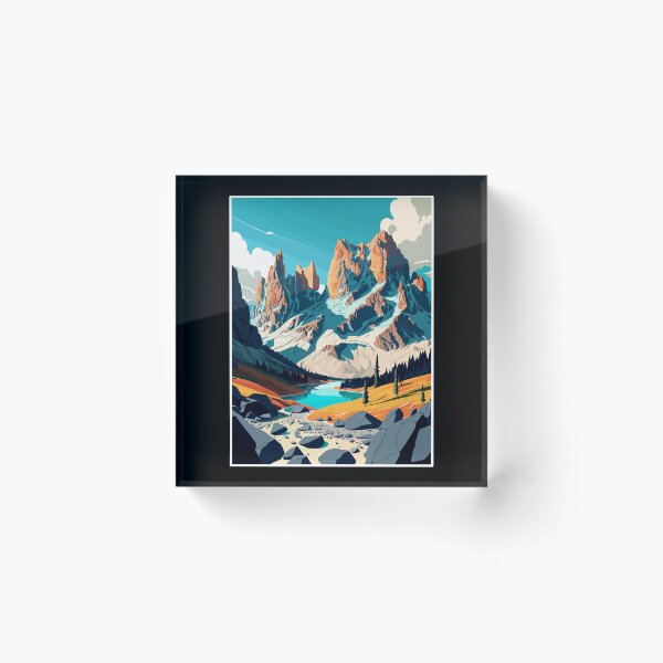 Artikelvorschau, Dolomites Dolomitic Alps Dolomite Mountains Italy entworfen und verkauft von TeeHome.