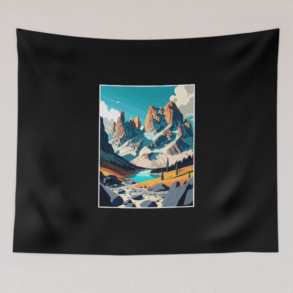 Artikelvorschau, Dolomites Dolomitic Alps Dolomite Mountains Italy entworfen und verkauft von TeeHome.