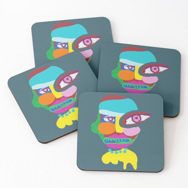 Item preview, 24 OooH CHRIS - colorful imaginary emotive portrait  designed and sold by IsaboCreations.