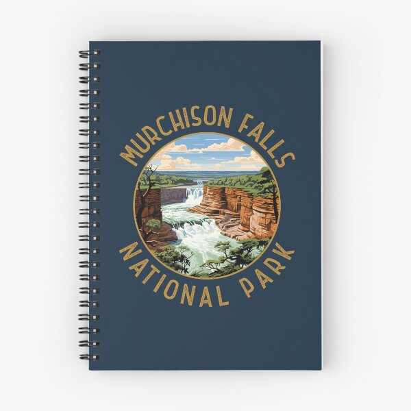Item preview, Murchison Falls National Park Retro Distressed Circle designed and sold by KrisSidDesigns.