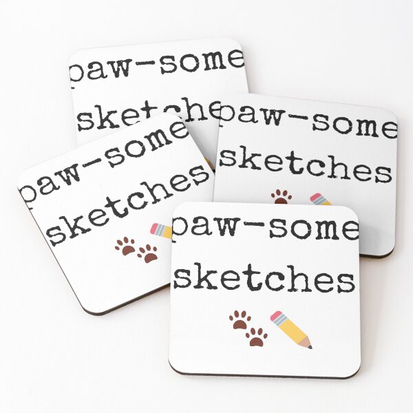 Item preview, Paw-some sketches ... designed and sold by K02Power.