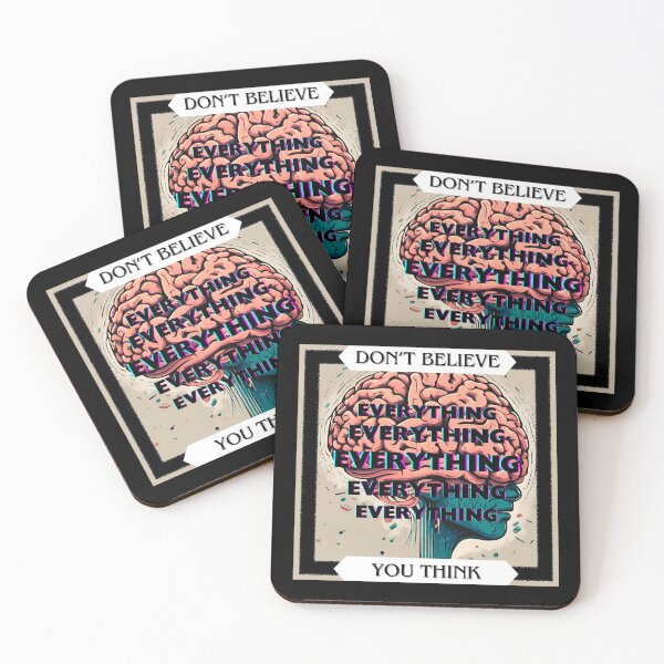 Item preview, Don't Believe Everything You Think Philosophy | Psychology designed and sold by StoicStreet.