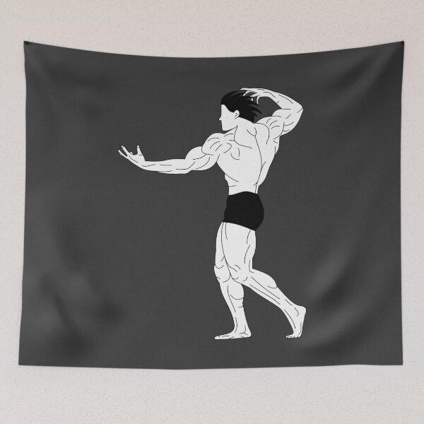 Item preview, Bodybuilding pose designed and sold by ObsessionStore.