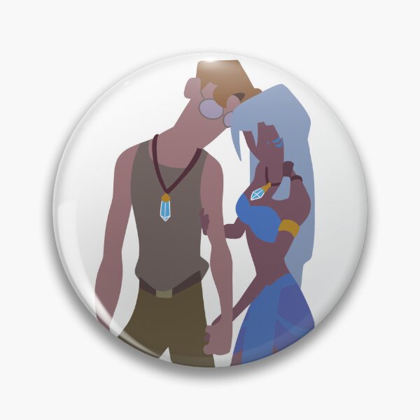 Item preview, Milo and Kida designed and sold by Jodoillustration.