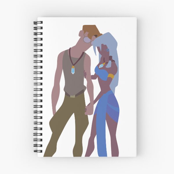Item preview, Milo and Kida designed and sold by Jodoillustration.