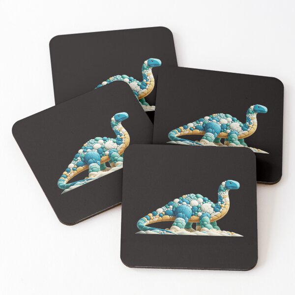 Item preview, Brachiosaurus Beach Pebble Art designed and sold by MachineDesigned.